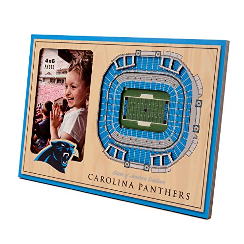 YouTheFan NFL Carolina Panthers 3D StadiumViews Picture Frame von YouTheFan