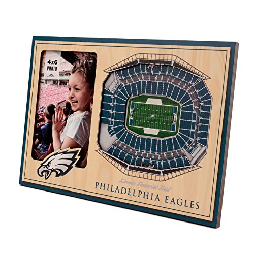 YouTheFan NFL Philadelphia Eagles 3D StadiumViews Picture Frame von YouTheFan