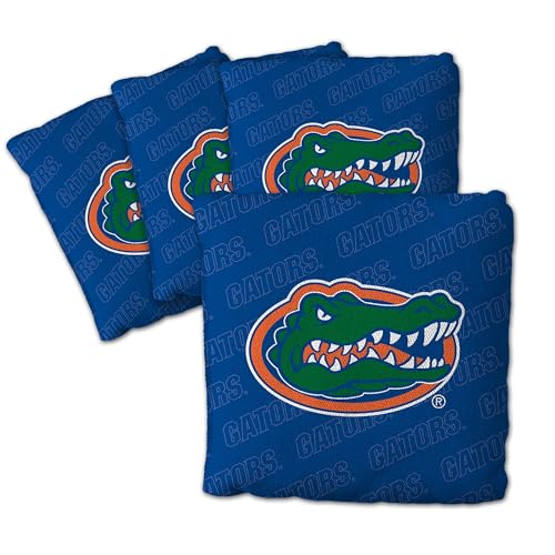 YouTheFan Unisex-Erwachsene Blue Cornhole Bags – 4 Stück, Florida Gators-Blau, Einheitsgröße von YouTheFan