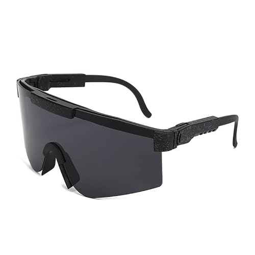 Youery Schnelle Brille, Fahrrad Sonnenbrille, Herren Damen UV400 Schutz Polarisierte Schnelle, Sportbrille für Outdooraktivitäten Autofahren Fischen Laufen Wandern (A) von Youery
