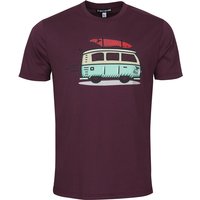 Young Pirates Van Life T-Shirt Herren 4505 - prune purple XL von Young Pirates