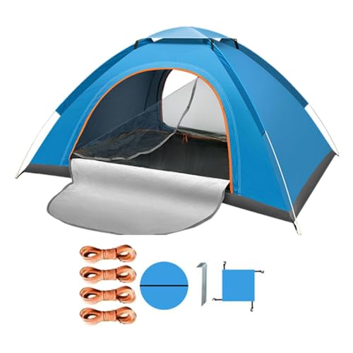 Youngwier Pop-up-Zelte für Camping, automatisches Familien-Reisezelt | Automatisches Camping-Reisezelt - Wasserdichtes, sofort aufklappbares, leichtes Campingzelt zum Wandern, Reisen, Jagen, Angeln von Youngwier