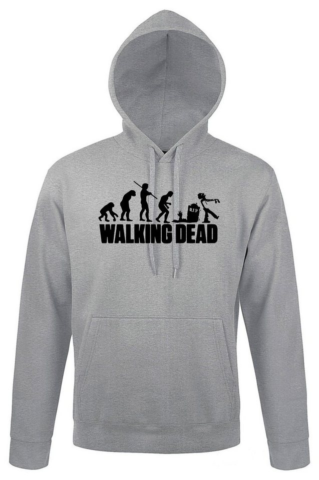 Youth Designz Kapuzenpullover Walking Dead Herren Hoodie Pullover mit trendigem Zombie Serien Motiv von Youth Designz