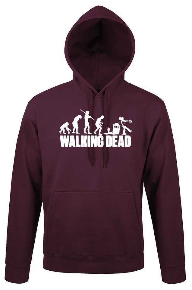 Youth Designz Kapuzenpullover Walking Dead Herren Hoodie Pullover mit trendigem Zombie Serien Motiv von Youth Designz