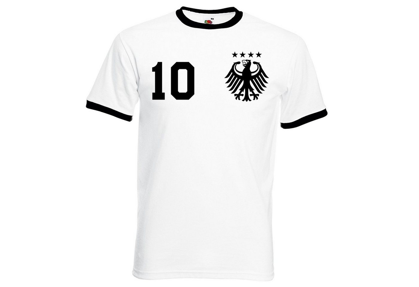 Youth Designz T-Shirt »Deutschland Herren T-Shirt im Fußball Trikot Look« mit trendigem Motiv von Youth Designz