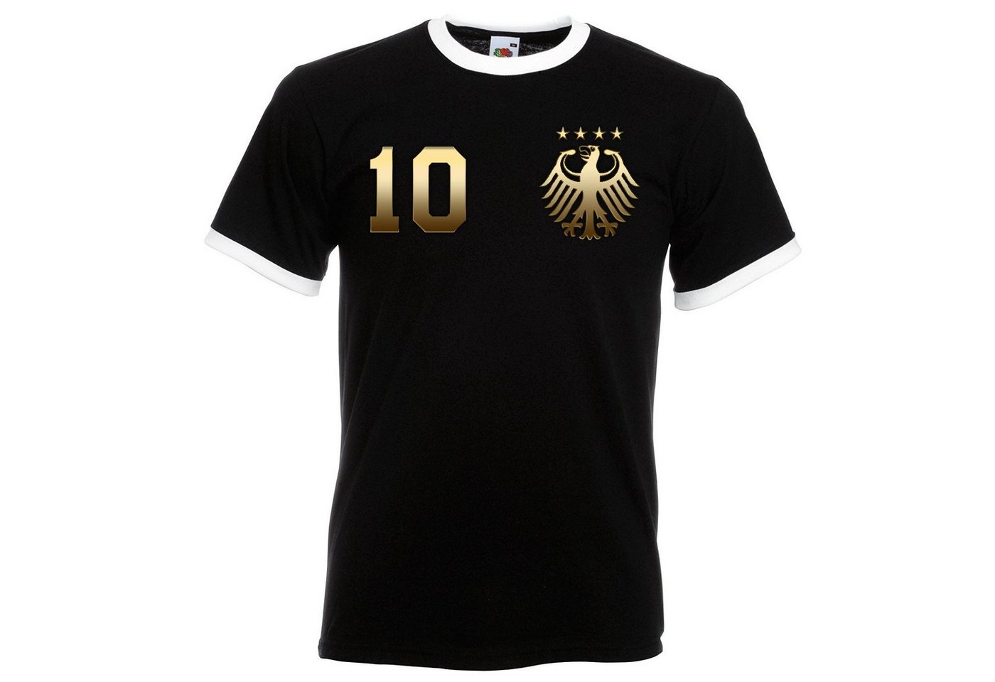 Youth Designz T-Shirt »Deutschland Herren T-Shirt im Fußball Trikot Look« mit trendigem Motiv von Youth Designz