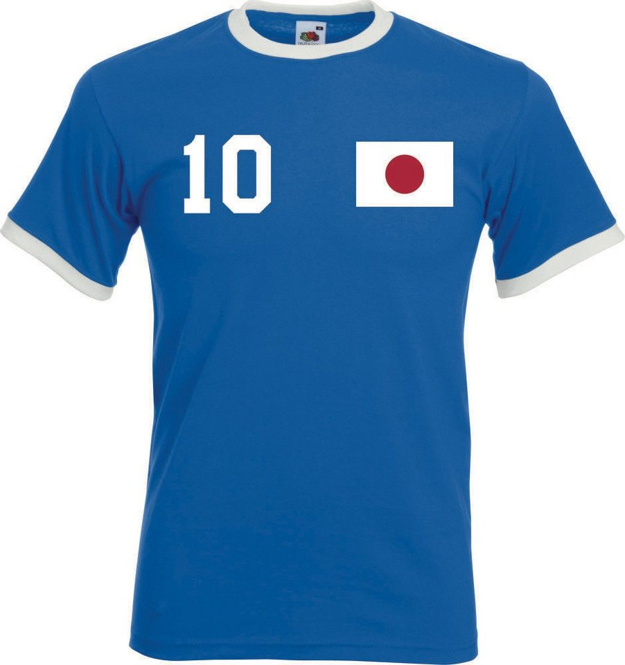 Youth Designz T-Shirt »Japan Herren T-Shirt im Fußball Trikot Look« mit trendigem Motiv von Youth Designz