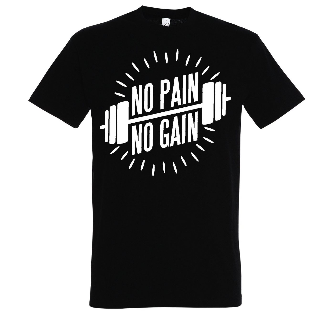 Youth Designz T-Shirt »No Pain No Gain Herren Shirt« mit trendigem Fitness Motiv von Youth Designz