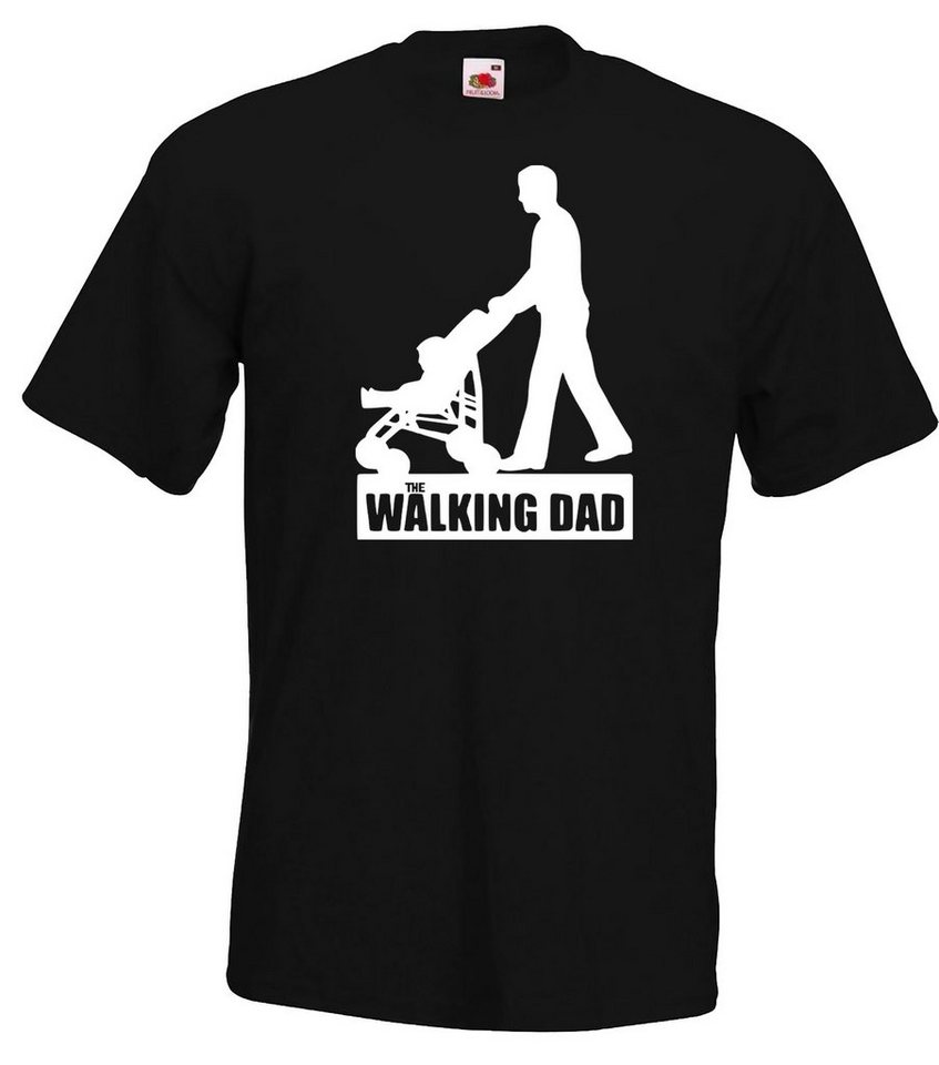 Youth Designz T-Shirt »Walking Dad Herren Shirt« mit witzigem Frontprint von Youth Designz