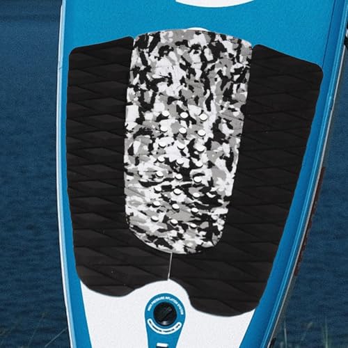 Surfbrett Auflage rutschfeste 3 Stück Surfbrett Pad Skimboard Pad,Surfboard Traction Pad, Anti-Rutsch Surfbrett Traction Pad Tailpad Deck Grip Vordere Deck-Pads Für Strands Kajak Sommer Fitness von Yplkm