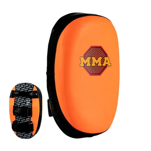 Kick-Shield, gebogene Muay Thai-Kick-Pads, stoßdämpfender Gel-Schaum-Schild für Kampfsport-Training, MMA-Pads, weich, verdickt, gebogen, MMA-Trainingsgeräte von Ysvnlmjy