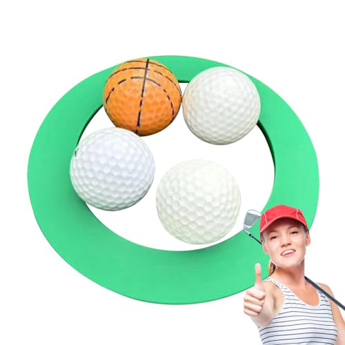 Ysvnlmjy Golf-Putting-Cup-Ring,Golf-Putting-Ring - Golf-Übungs-Putting-Cup | Golf-Übungs-Putting-Cup, Golf-Trainingshilfe-Putting-Cup, tragbares Golf-Putting-Green-Loch für Golf von Ysvnlmjy