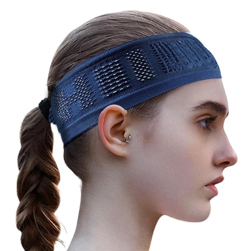 Ysvnlmjy Schweiß-Stirnband, weiches Fitness-Stirnband, Stirnbänder für Damen und Herren, Schweißband und Sport-Stirnband, feuchtigkeitsableitende Workout-Schweißbänder von Ysvnlmjy