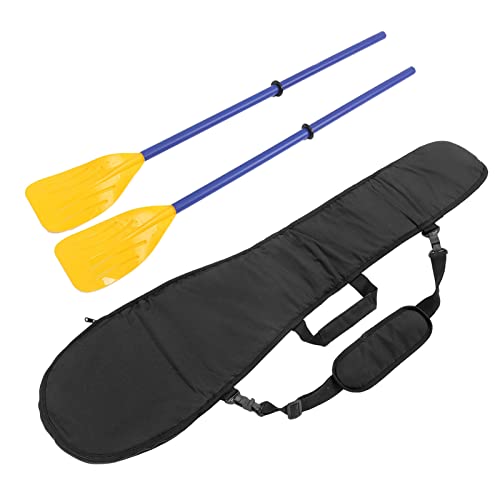 Yuecoom Paddel-Tragetasche, Kanu 600D Oxford Kajak Split Boot Paddleboard Rucksackhalter Tasche Abdeckung Für Ruderbootfahren(Schwarz) von Yuecoom