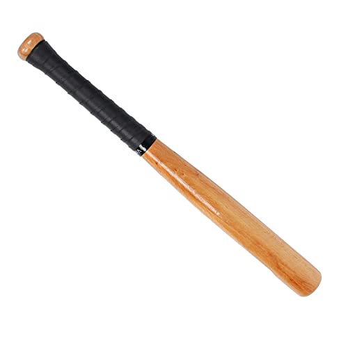 Yuecuu Baseballschläger aus Holz, Sportschläger Baseball Bat mit Rutschfester Griffband - 54cm von Yuecuu
