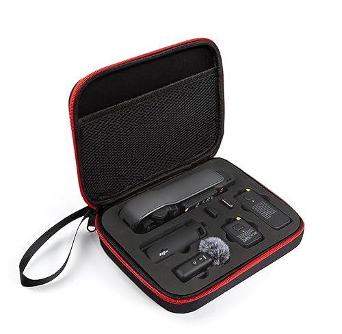 Yuhtech Tragetasche für DJI Osmo Pocket 3, Hartschale Tragbarer Aufbewahrungsbox, Carrying Case kompakte Reiseschutz Tasche für DJI Osmo Pocket 3 Creator Combo Zubehör von Yuhtech
