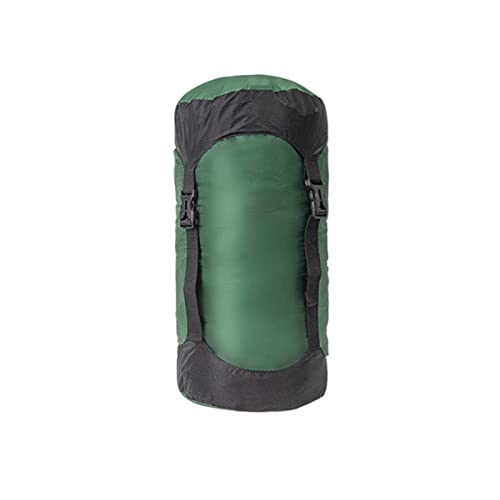 Yundxi Kompressionssack, 5L/8L/18L/25L/35L Leichte Kompressionssäcke Taschen Schlafsack Sachen Aufbewahrungssäcke für Rucksacktouren Camping Wandern (Grün,18L) von Yundxi