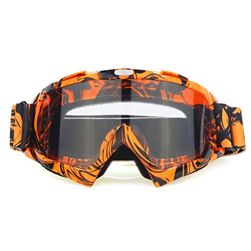 Yunobi Motocross Brille - Motobike Reitbrille Brille Winddicht Schutzbrille Motorrad Dirt Bike ATV für Erwachsene und Jugendliche von Yunobi