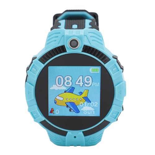 Yunseity Smartwatch mit 1,3-Zoll-Bildschirm, IP67, Wasserdichte HD-Kamera, Multifunktional, Einfache Bedienung für Schulmädchen (GREEN) von Yunseity