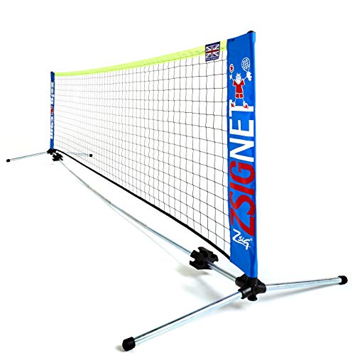 Zsig ZS-10-MT-E Tennisnetz, Mehrfarbig, 3 m von Zsig