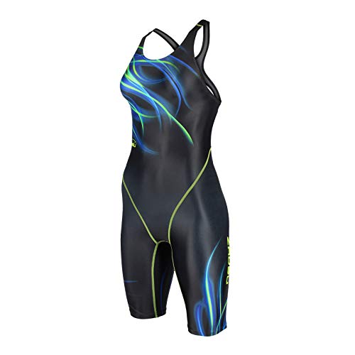 ZAOSU Wettkampf-Schwimmanzug Z-Fire III - Badeanzug mit Bein für Damen und Mädchen, Größe:140 von ZAOSU
