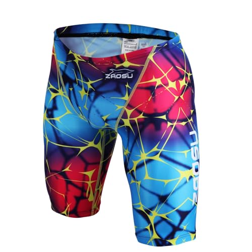 ZAOSU Wettkampf Schwimmhose Z-ColorMesh Jammer für Herren & Jungen, Größe:7 von ZAOSU