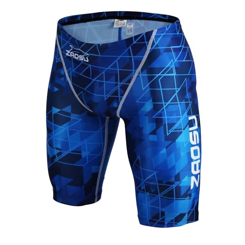 ZAOSU Wettkampf Schwimmhose Z-Mosaic II Jammer für Herren & Jungen, Größe:140 von ZAOSU