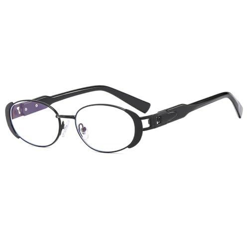 ZCCZJS Punk Sonnenbrille dekorative Sonnenbrille Retro Oval Frame Gläsern Straßenschatten UV400 ZCCZJS Punk Sonnenbrille dekorative Sonnenbrille Retro Oval Frame Gläsern Straßenschatten UV400 von ZCCZJS