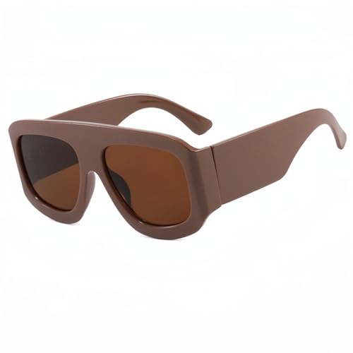 ZCCZJS Sonnenbrille für Frauen Männer Vintage Wide Beins Sonnenbrillen UV400 Brille von ZCCZJS