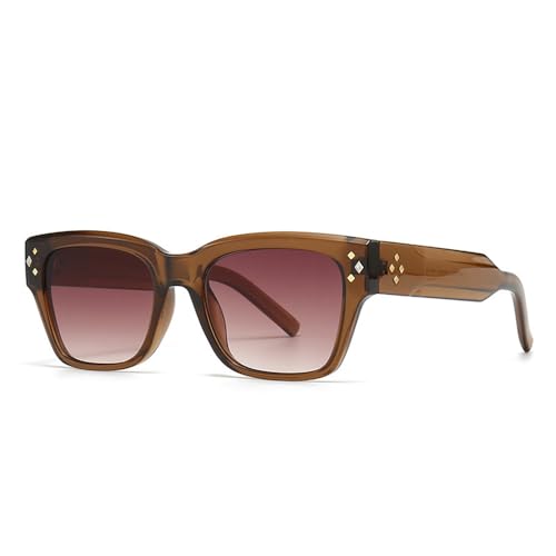 ZCCZJS Vintage Nieten Sonnenbrille Frauen Männer Schatten UV400 Männer Retro -Sonnenbrille ZCCZJS Vintage Nieten Sonnenbrille Frauen Männer Schatten UV400 Männer Retro -Sonnenbrille von ZCCZJS