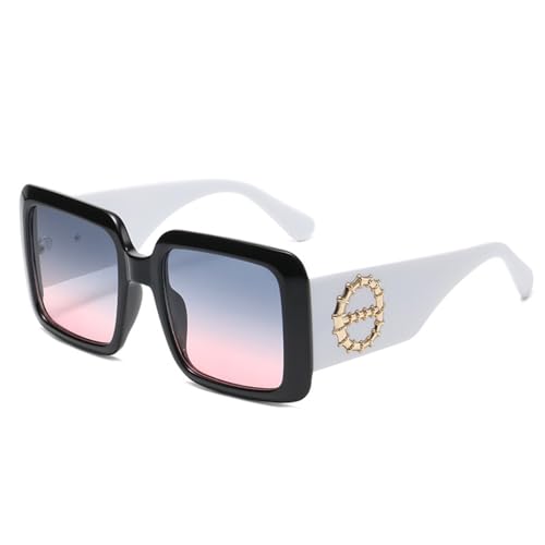 ZCCZJS Weitbein großer Rahmen Sonnenbrille für Männer Frauen UV400 Große Sonnenbrille Vintage Eyewear ZCCZJS Weitbein großer Rahmen Sonnenbrille für Männer Frauen UV400 Große Sonnenbrille Vintage Eyewear von ZCCZJS