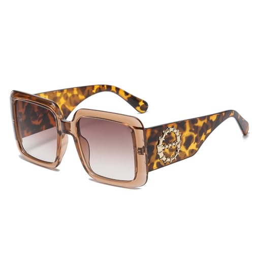 ZCCZJS Weitbein großer Rahmen Sonnenbrille für Männer Frauen UV400 Große Sonnenbrille Vintage Eyewear ZCCZJS Weitbein großer Rahmen Sonnenbrille für Männer Frauen UV400 Große Sonnenbrille Vintage Eyewear von ZCCZJS
