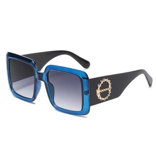 ZCCZJS Weitbein großer Rahmen Sonnenbrille für Männer Frauen UV400 Große Sonnenbrille Vintage Eyewear ZCCZJS Weitbein großer Rahmen Sonnenbrille für Männer Frauen UV400 Große Sonnenbrille Vintage Eyewear von ZCCZJS