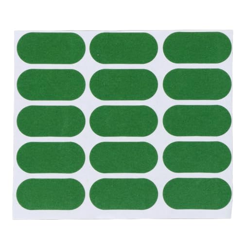 ZCZDHNA Billiard Table Cloth Repair Patches 15PCS | Expert Strong Adhesive Backing Pool Table Marker Stickers | Snooker Table Felt Mending Patch Kit for Home/Bar/Game Room ZCZDHNA Billiard Table Cloth Repair Patches 15PCS | Expert Strong Adhesive Backing Pool Table Marker Stickers | Snooker Table Felt Mending Patch Kit for Home/Bar/Game Room von ZCZDHNA
