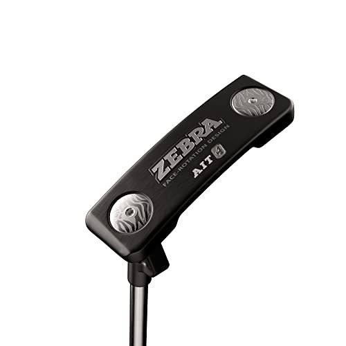 ZEBRA Herren Ait4 Blade Putter Golf, Schwarz, 83,8 cm (33 Zoll) von ZEBRA
