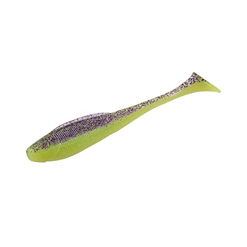 ZECK - Angelköder, Kunstköder, Gummifisch - BA Sexy Swimmer | 8cm - Purple Chartreuse | 9 STK. von ZECK