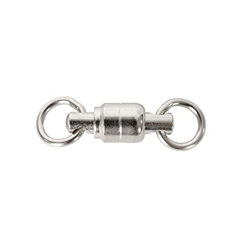 ZECK Ball Bearing Swivel 90 kg Wallerwirbel 3 Stück, Kugellagerwirbel, Welswirbel, Starke Wirbel, Angelwirbel mit Kugellager von ZECK