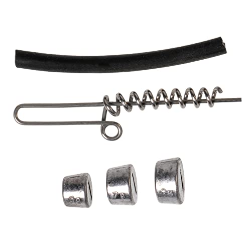 ZECK Softbait Screw Set 5-21g - Schraubspiralen + Gewichte für Gummifische & Jigs, Schraubköpfe für Gummiköder, Screwspirale von ZECK