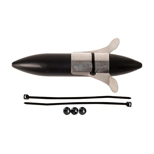 ZECK Wels - U-Pose mit abnehmbarem Propeller - Propeller U-Float Solid Black - Auftrieb 30 g von ZECK