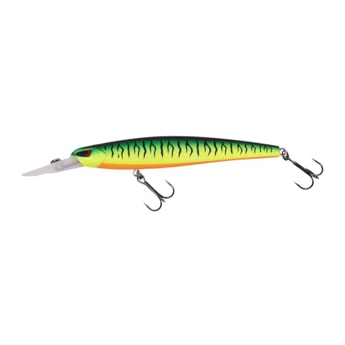 ZECK - schwimmender Wobbler für Zander & Hecht - Murdock 2.0 | 10,5 cm | 1,4 m F - Firetiger von ZECK