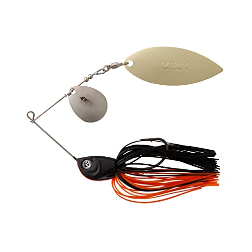 ZECK Spinnerbait - Spinnköder | 15g | Black Orange von ZECK