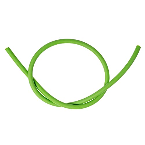 Zeck Treble Hook Tube grün 50cm - Gummischlauch für Wallermontagen, Knotenschützer für Drillingshaken, Hakenschützer, Rigtube von ZECK