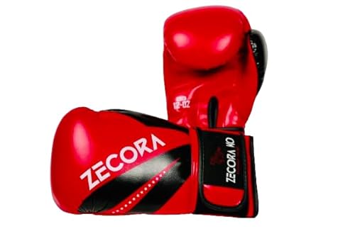 Zecora Muay Thai Handschuhe (RedBS, 340 g, Zecora) von ZECORA