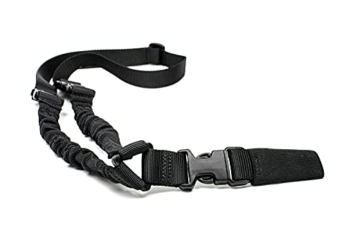 Single Point Bungee Rifle Sling Gewehrriemen (Schwarz) von ZEITWISE