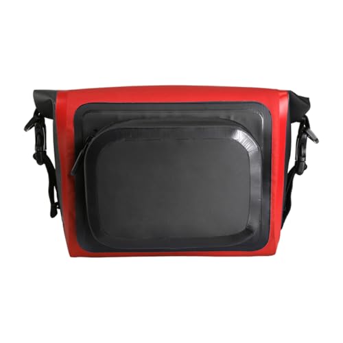 ZEPFJHE Vorderradtasche mit Rahmen, wasserdicht, 20,3 cm, für Fahrräder, Lenker, Balancieren von Fahrrädern, Lenkern, Vordertaschen von ZEPFJHE