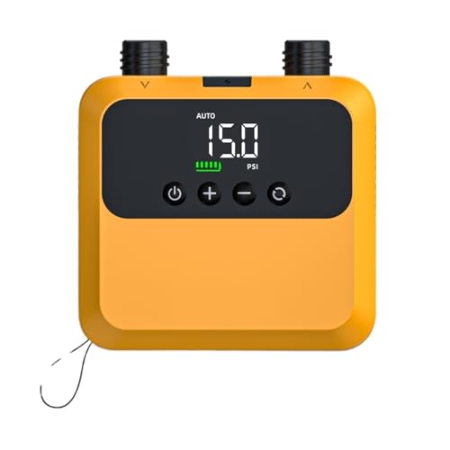 Elektrische Luftpumpe for Stand-Up-Paddle, Aufblasbare Pumpe Mit Bürstenlosem Motor for PVC-Boot Schnelles Aufblasen von ZGJIAJU