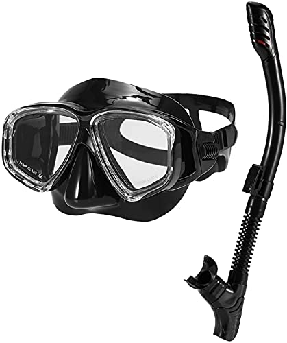 Taucherbrille, Vollgesichtsmaske, Tauchen, Tauchmasken, Schnorchelmaske, Unterwasser-Schnorchel-Set, Anti-Fog-Schnorchelbrille, Schwimmmaske für Erwachsene von ZGYOZMNG