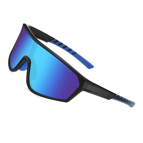 ZHABAO Polarisierte Sport-Sonnenbrille für Damen und Herren, coole Brille für Outdoor-Baseball, Radfahren, Laufen, Angeln, Golf，C10 von ZHABAO