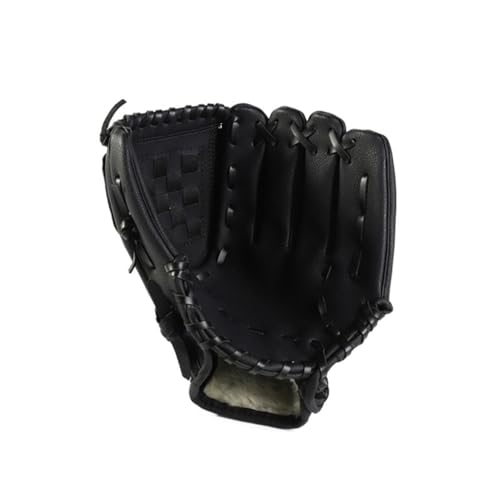 Baseball Handschuhe Outdoor-Sportausrüstung, DREI Farben, Softball-Übungs-Baseballhandschuh for Erwachsene, Männer und Frauen Baseballhandschuh(Color:Noir,Größe:10.5 Inches) von ZHAOYUQI