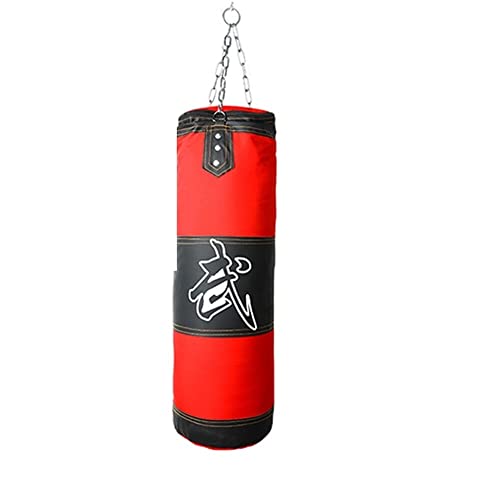 Boxsack Stehend Leerer Box-Sandsack for Aufhängen, Kick-Punch-Sandsack, Boxtraining, Kampf, Karate-Sandsack mit Handschuhen, Handgelenkschutz Boxsack Erwachsene(Color:80CM) von ZHAOYUQI